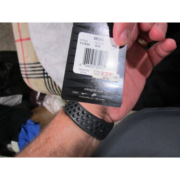 Nike Tiger Woods Polo Shirt Mens XL Black Double Mercerized Golf 117434-010 - Picture 8 of 8